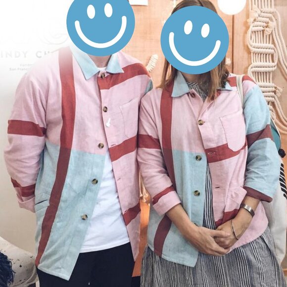 New Market Goods Rasmi Chore Jacket - Size LARGE - Slow Fashion Canvas Shacket - Picture 12 of 12